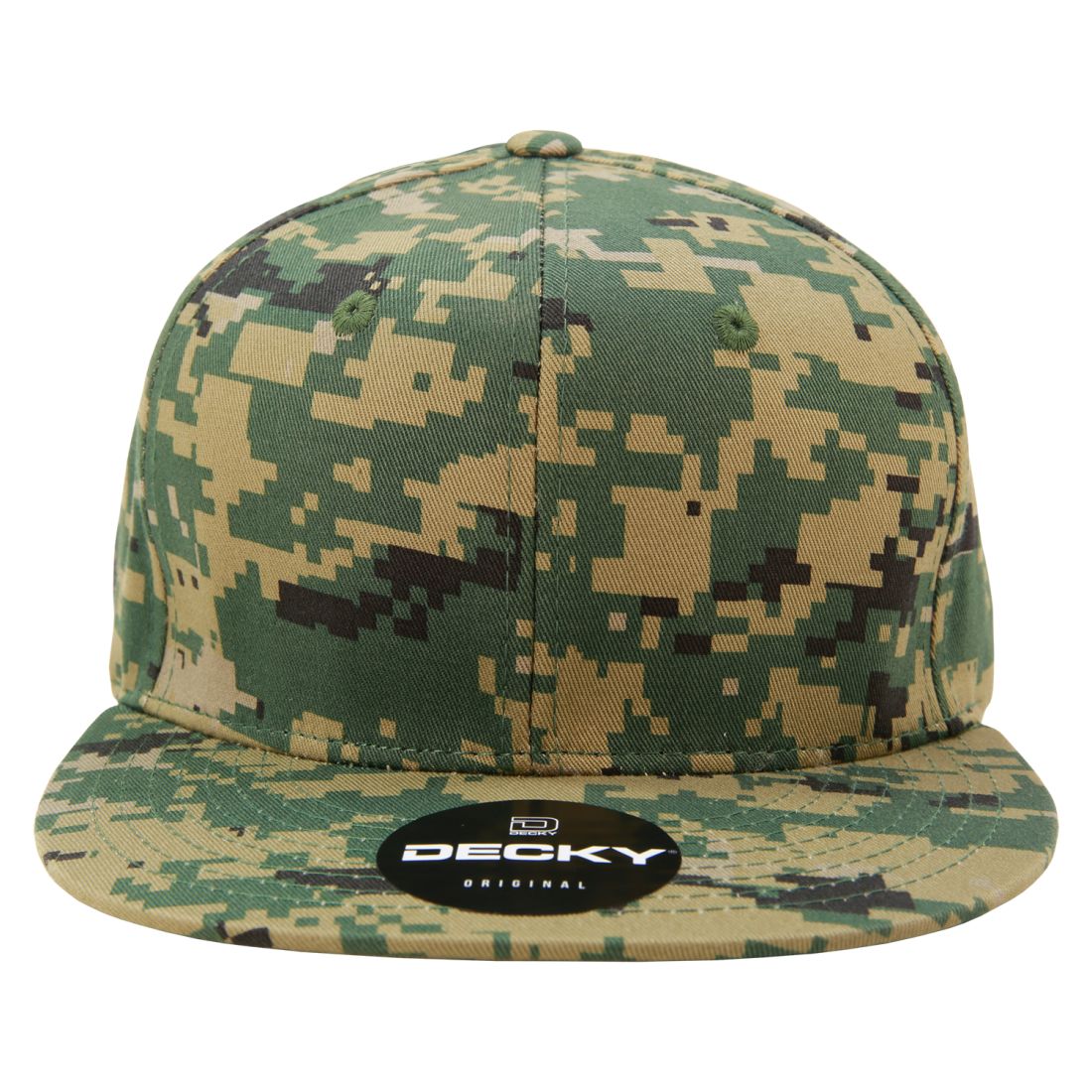 Decky 1047 Camouflage High Profile Snapback Hats 6 Panel Caps Flat Bill Army Wholesale