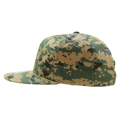 Decky 1047 Camouflage High Profile Snapback Hats 6 Panel Caps Flat Bill Army Wholesale