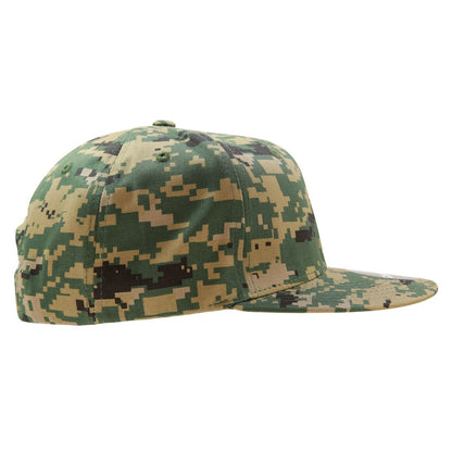 Decky 1047 Camouflage High Profile Snapback Hats 6 Panel Caps Flat Bill Army Wholesale