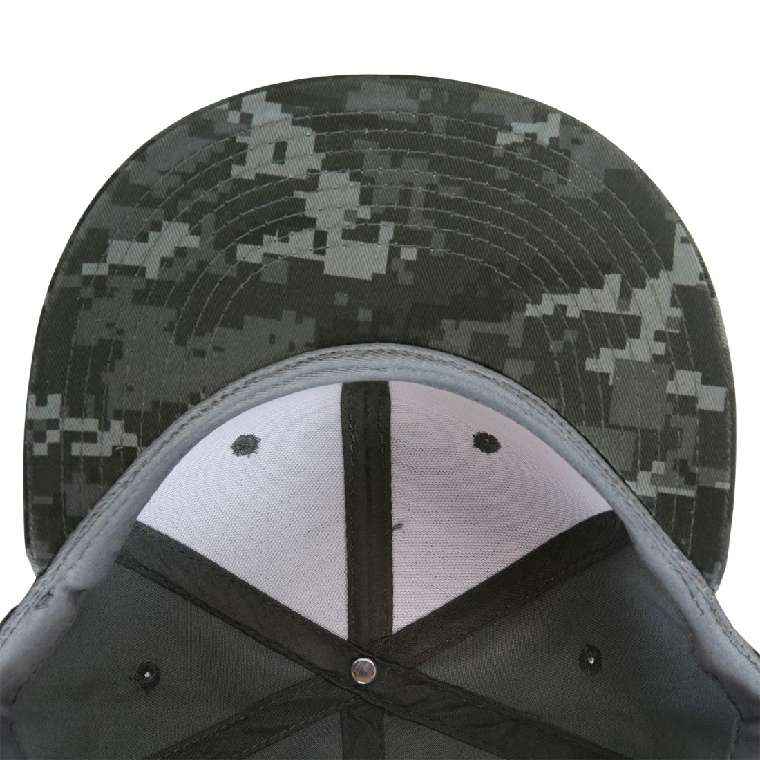 Decky 1047 Camouflage High Profile Snapback Hats 6 Panel Caps Flat Bill Army Wholesale