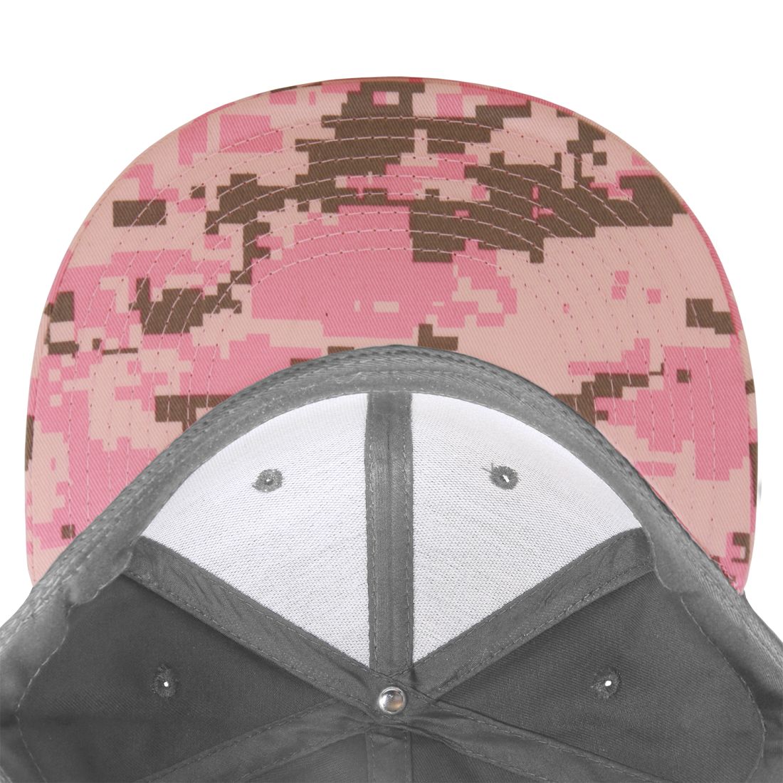 Decky 1047 Camouflage High Profile Snapback Hats 6 Panel Caps Flat Bill Army Wholesale