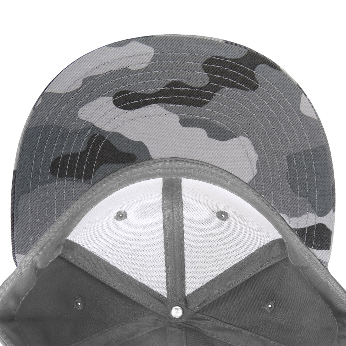 Decky 1047 Camouflage High Profile Snapback Hats 6 Panel Caps Flat Bill Army Wholesale
