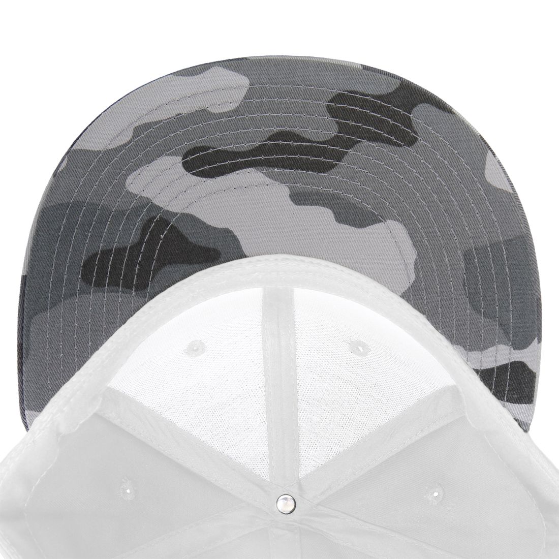 Decky 1047 Camouflage High Profile Snapback Hats 6 Panel Caps Flat Bill Army Wholesale