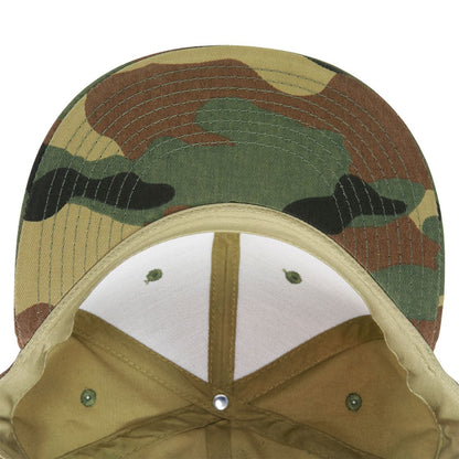 Decky 1047 Camouflage High Profile Snapback Hats 6 Panel Caps Flat Bill Army Wholesale