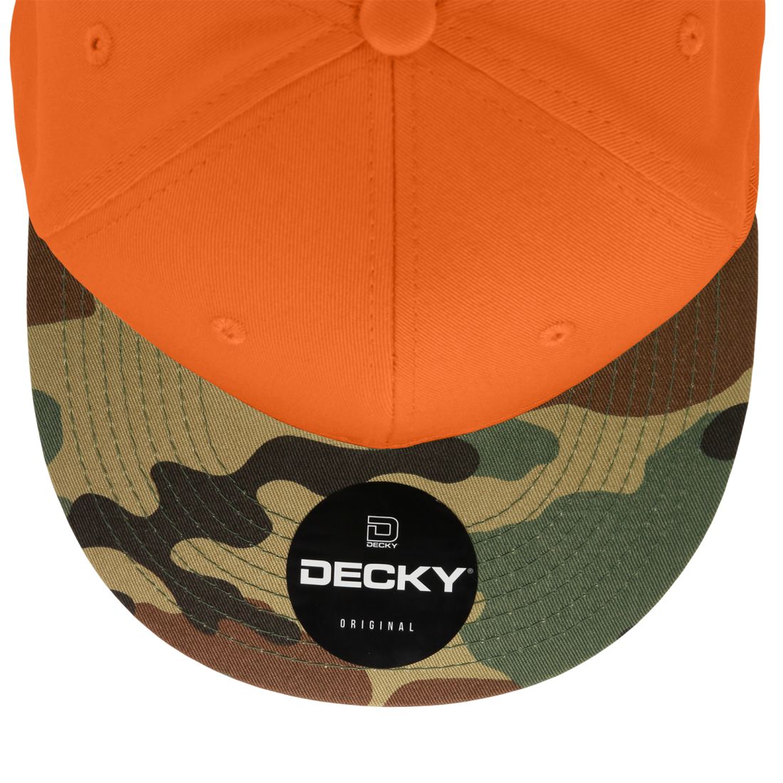 Decky 1047 Camouflage High Profile Snapback Hats 6 Panel Caps Flat Bill Army Wholesale