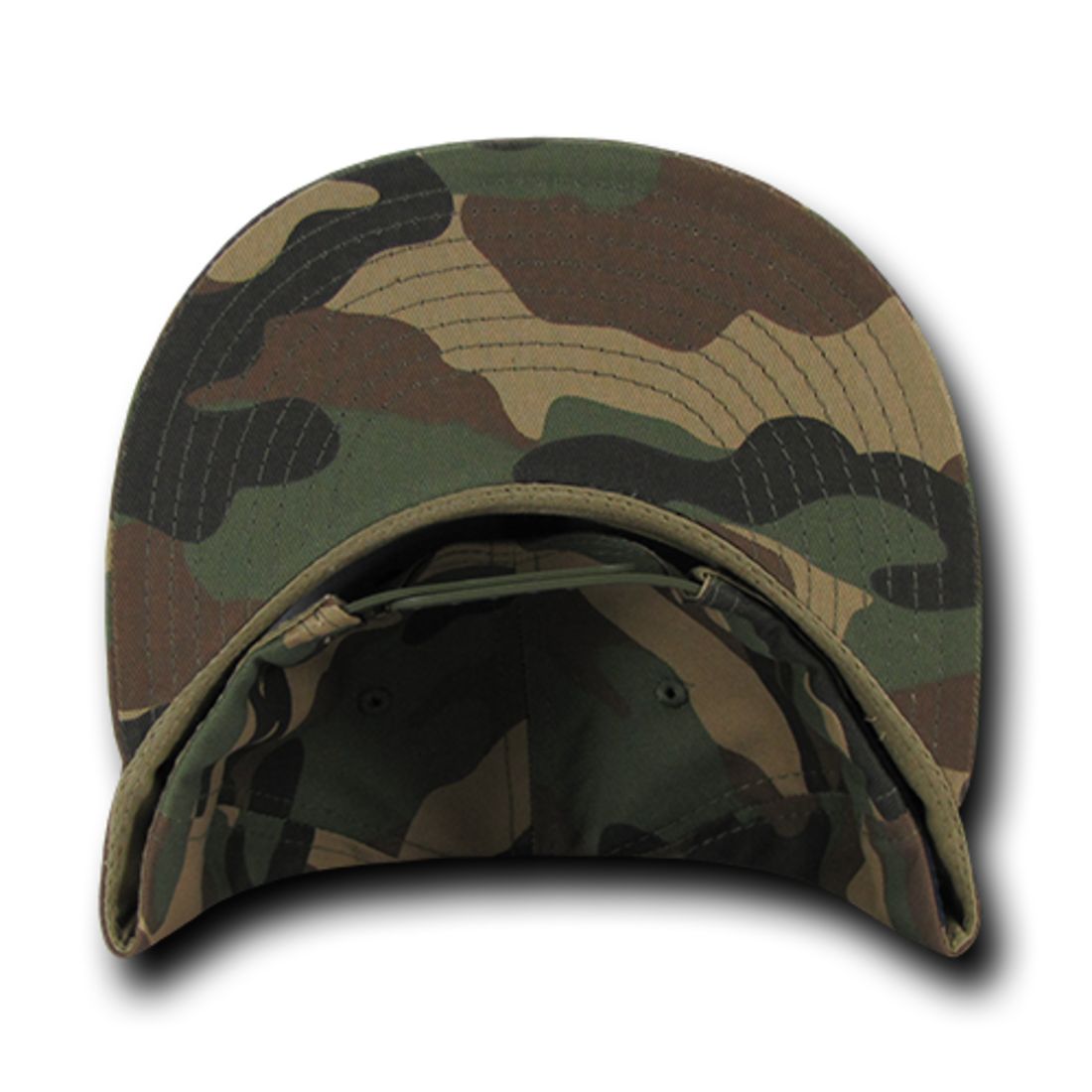 Decky 1049 High Profile Camouflage Snapback Hats 6 Panel Caps Flat Bill Structured Wholesale