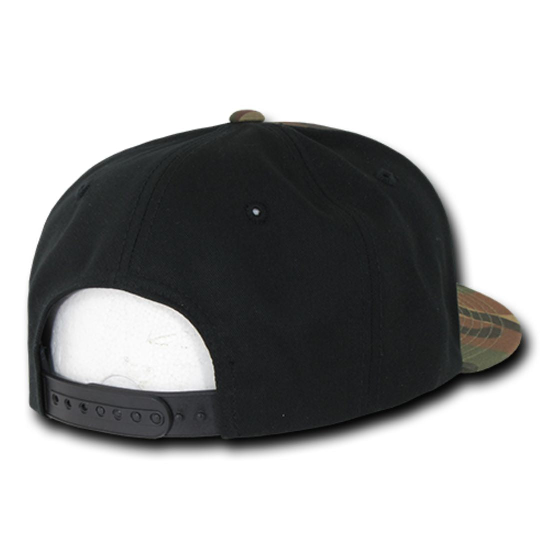 Decky 1049 High Profile Camouflage Snapback Hats 6 Panel Caps Flat Bill Structured Wholesale