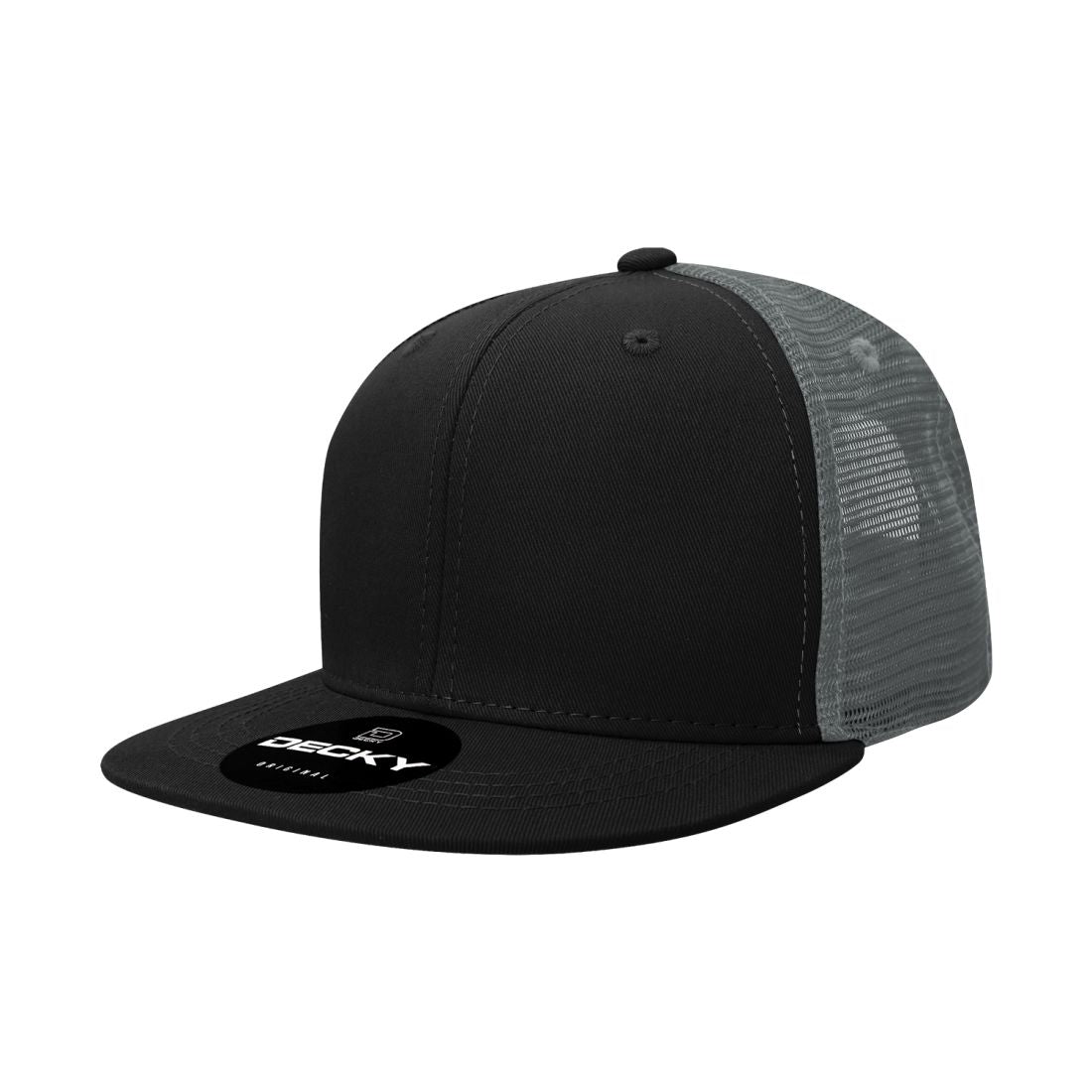 Decky 1052 Trucker Hats Snapback Baseball Caps 6 Panel Flat Bill Blank Wholesale