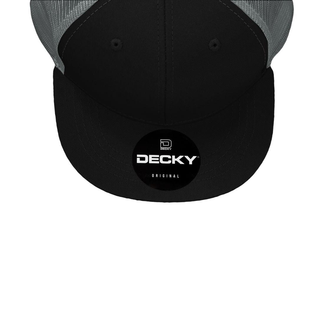 Decky 1052 Trucker Hats Snapback Baseball Caps 6 Panel Flat Bill Blank Wholesale