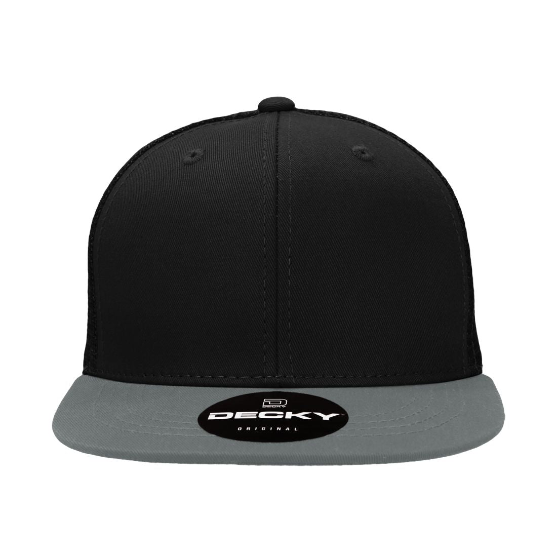 Decky 1052 Trucker Hats Snapback Baseball Caps 6 Panel Flat Bill Blank Wholesale