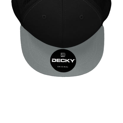 Decky 1052 Trucker Hats Snapback Baseball Caps 6 Panel Flat Bill Blank Wholesale