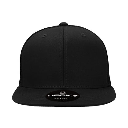 Decky 1052 Trucker Hats Snapback Baseball Caps 6 Panel Flat Bill Blank Wholesale