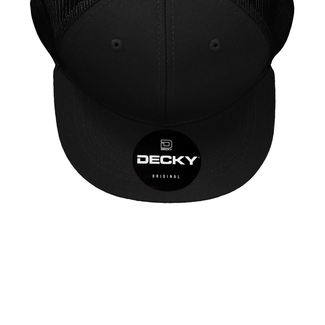 Decky 1052 Trucker Hats Snapback Baseball Caps 6 Panel Flat Bill Blank Wholesale