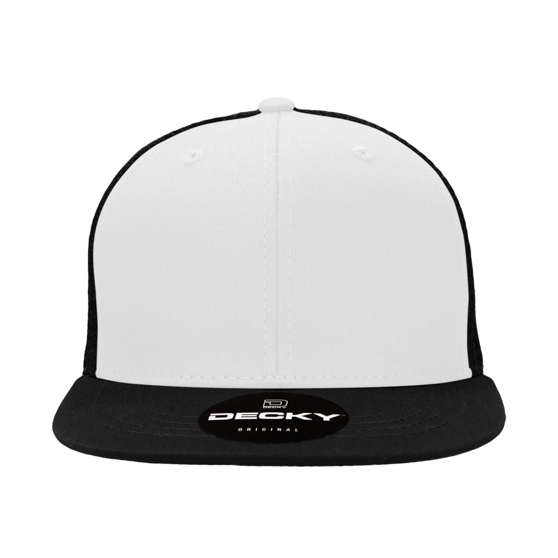 Decky 1052 Trucker Hats Snapback Baseball Caps 6 Panel Flat Bill Blank Wholesale