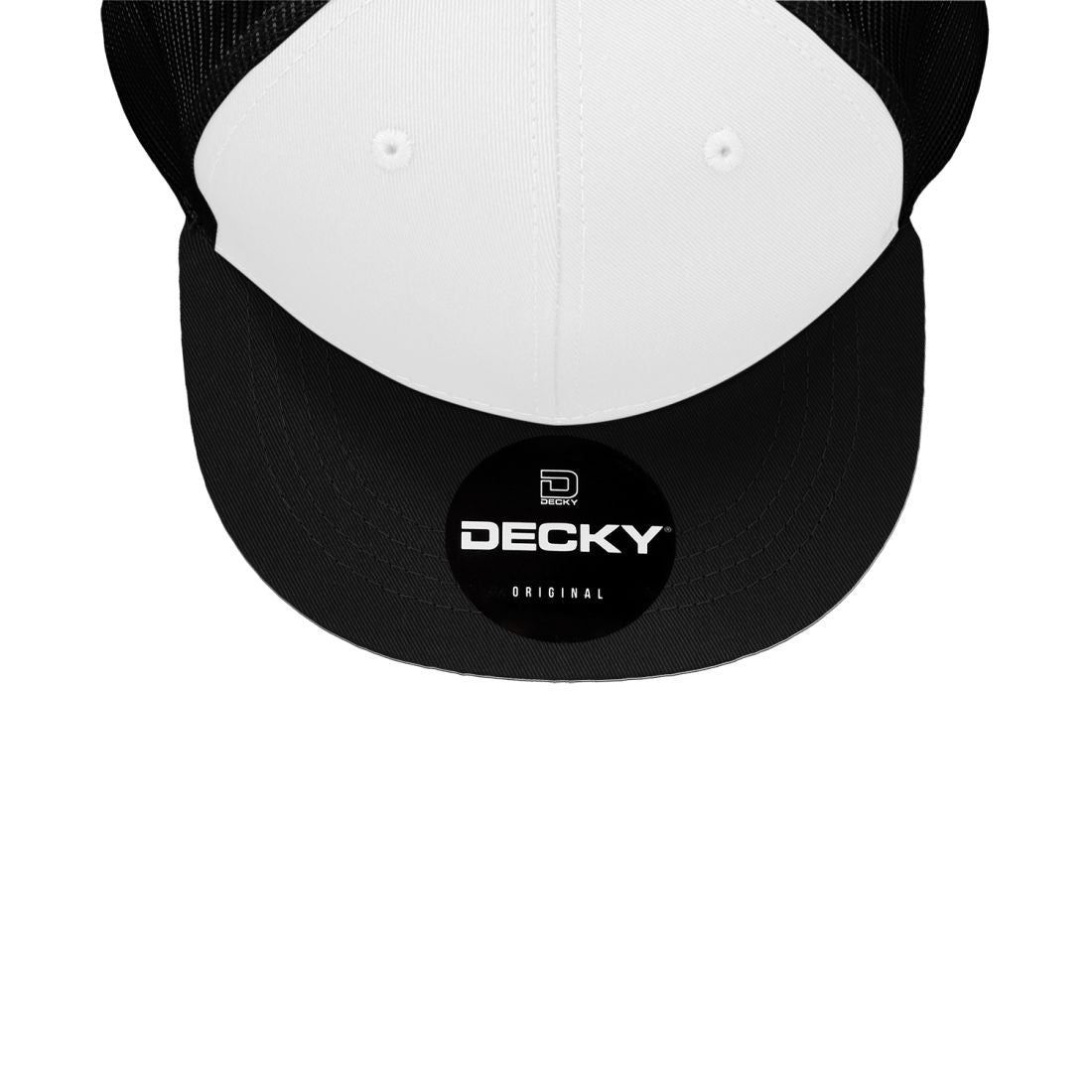 Decky 1052 Trucker Hats Snapback Baseball Caps 6 Panel Flat Bill Blank Wholesale