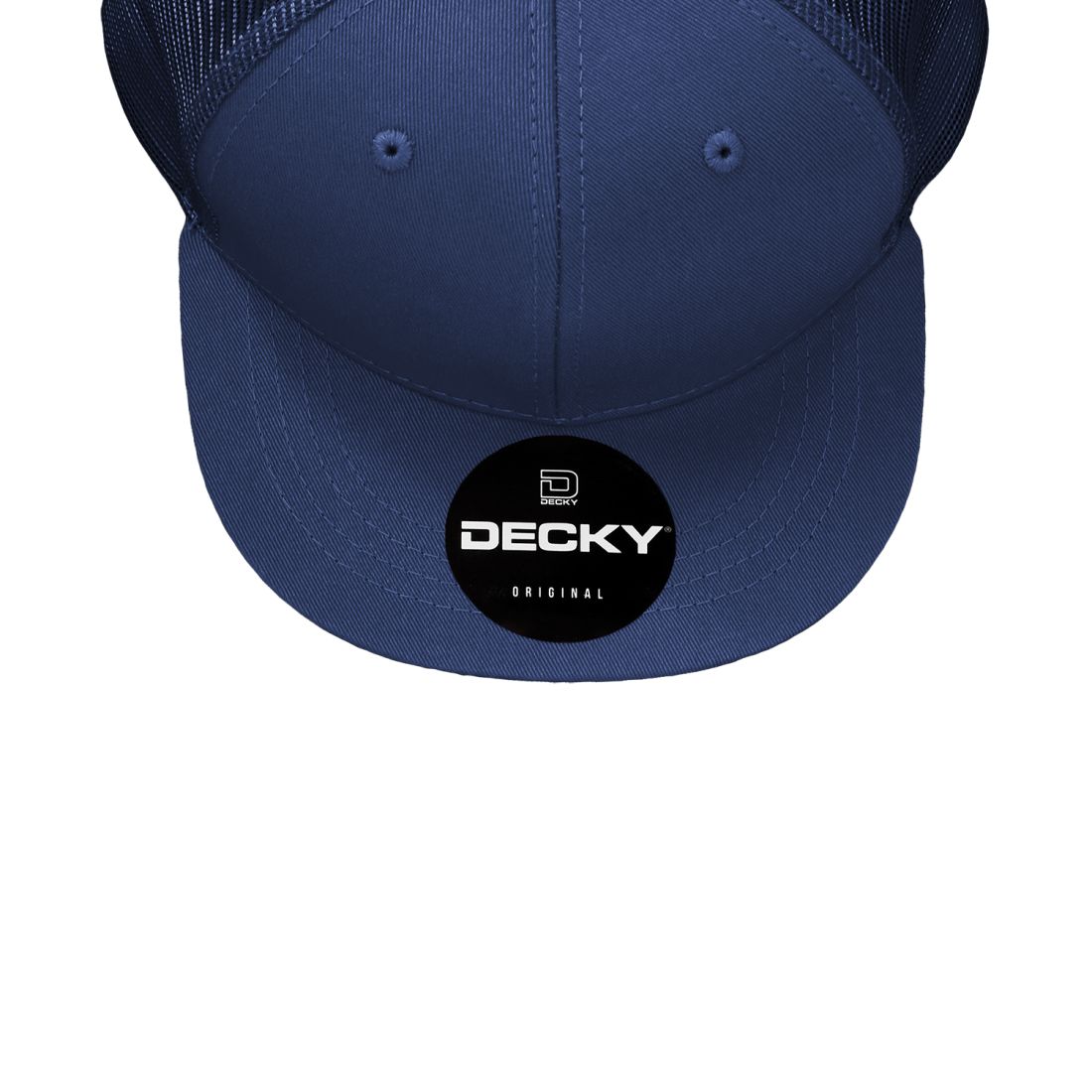 Decky 1052 Trucker Hats Snapback Baseball Caps 6 Panel Flat Bill Blank Wholesale