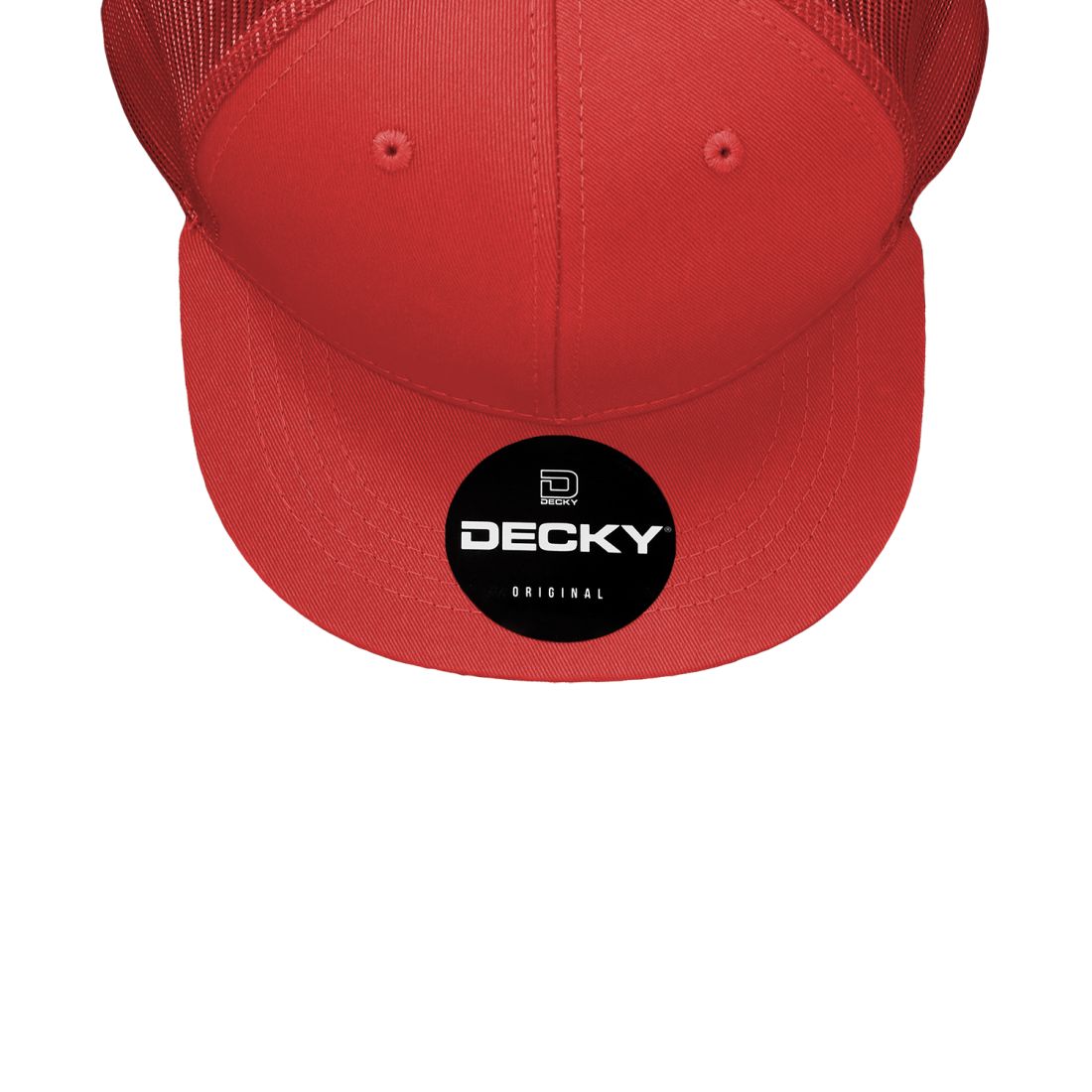 Decky 1052 Trucker Hats Snapback Baseball Caps 6 Panel Flat Bill Blank Wholesale