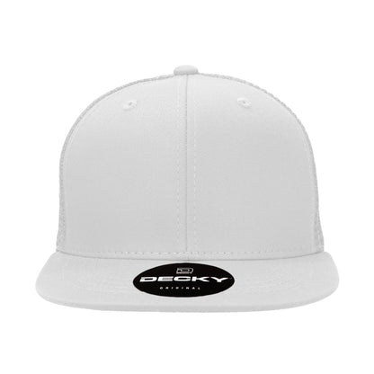 Decky 1052 Trucker Hats Snapback Baseball Caps 6 Panel Flat Bill Blank Wholesale