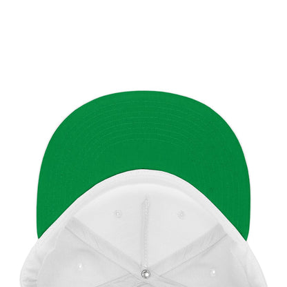 Decky 1064G Snapback Green Undervisor Hats 5 Panel Baseball Caps Cotton Wholesale