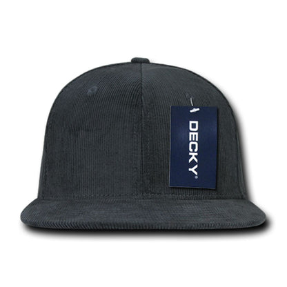 Decky 1076 High Profile Corduroy Snapback Hats Retro 6 Panel Baseball Caps Wholesale