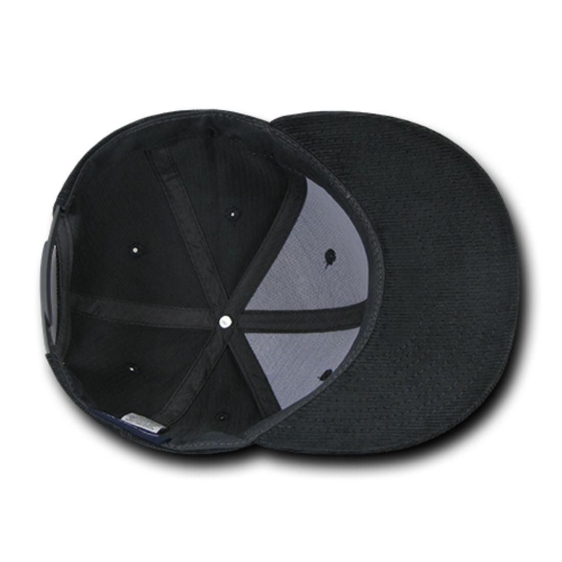 Decky 1076 High Profile Corduroy Snapback Hats Retro 6 Panel Baseball Caps Wholesale