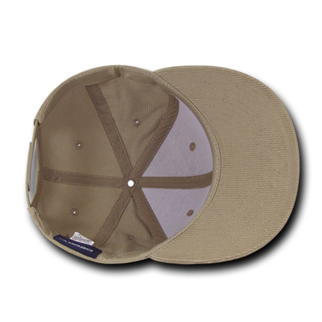 Decky 1076 High Profile Corduroy Snapback Hats Retro 6 Panel Baseball Caps Wholesale