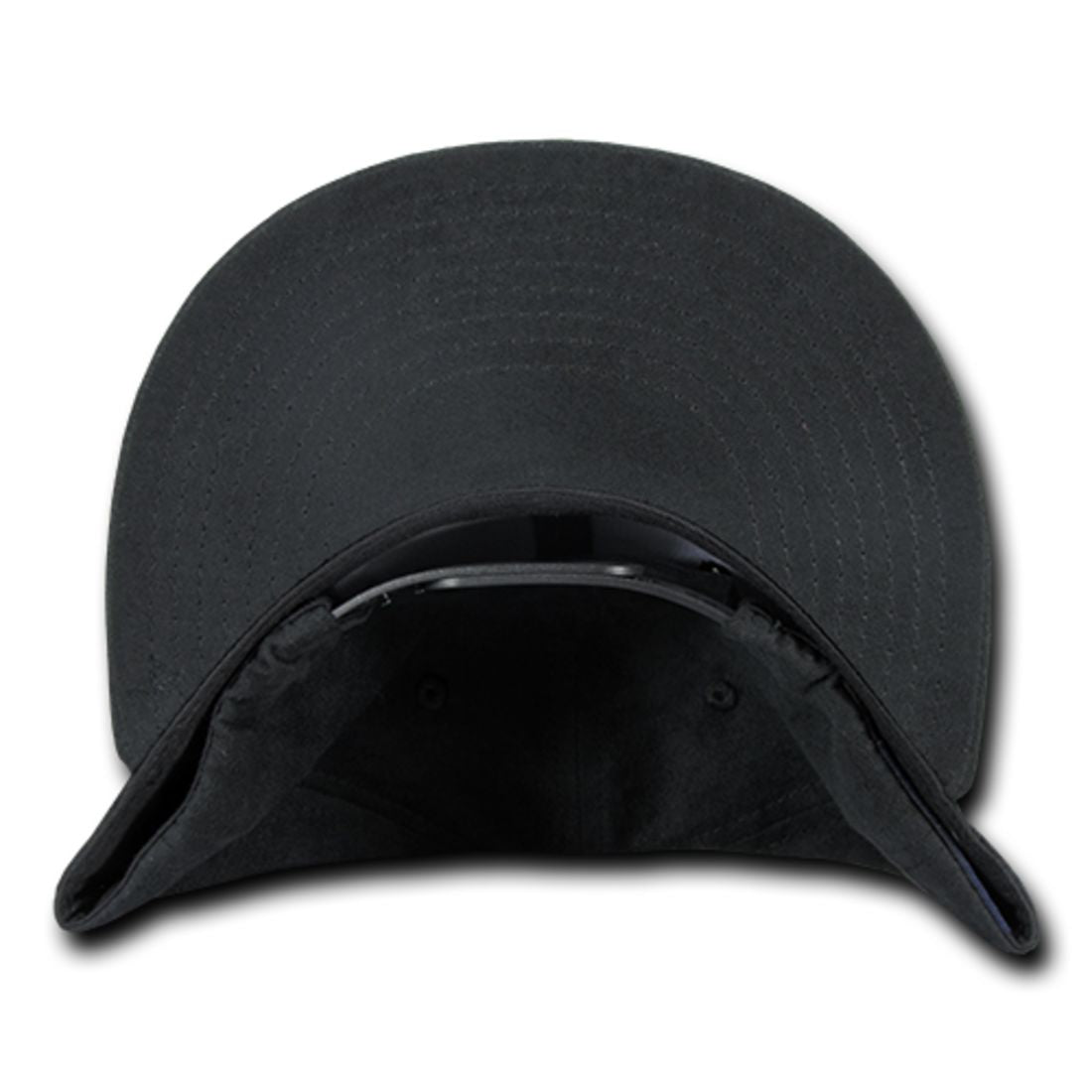 Decky 1091 Faux Suede Snapback Hats 6 Panel Flat Bill Baseball Caps Wholesale