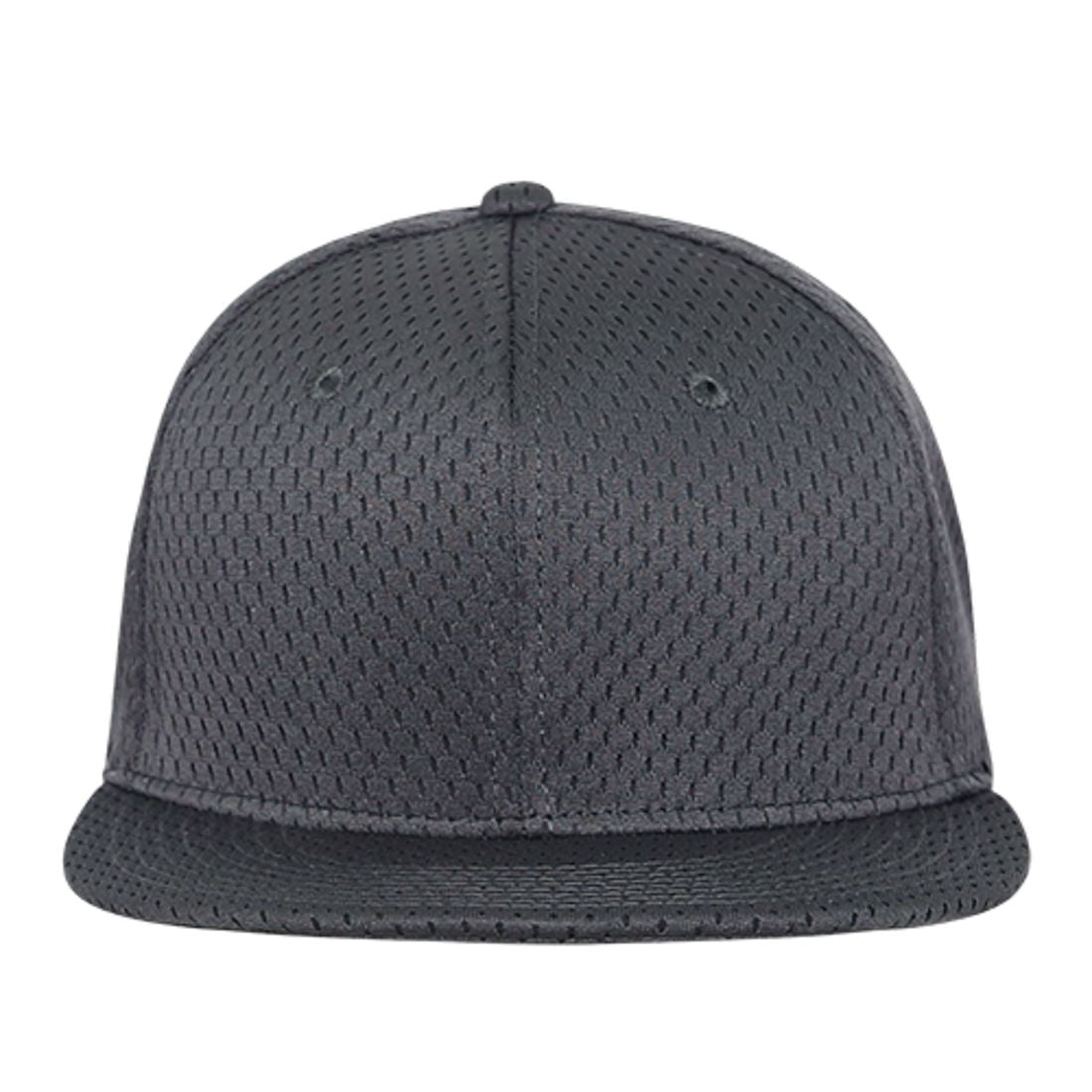 Decky 1128 High Profile Mesh Jersey Snapback Hats 6 Panel Flat Bill Caps Wholesale