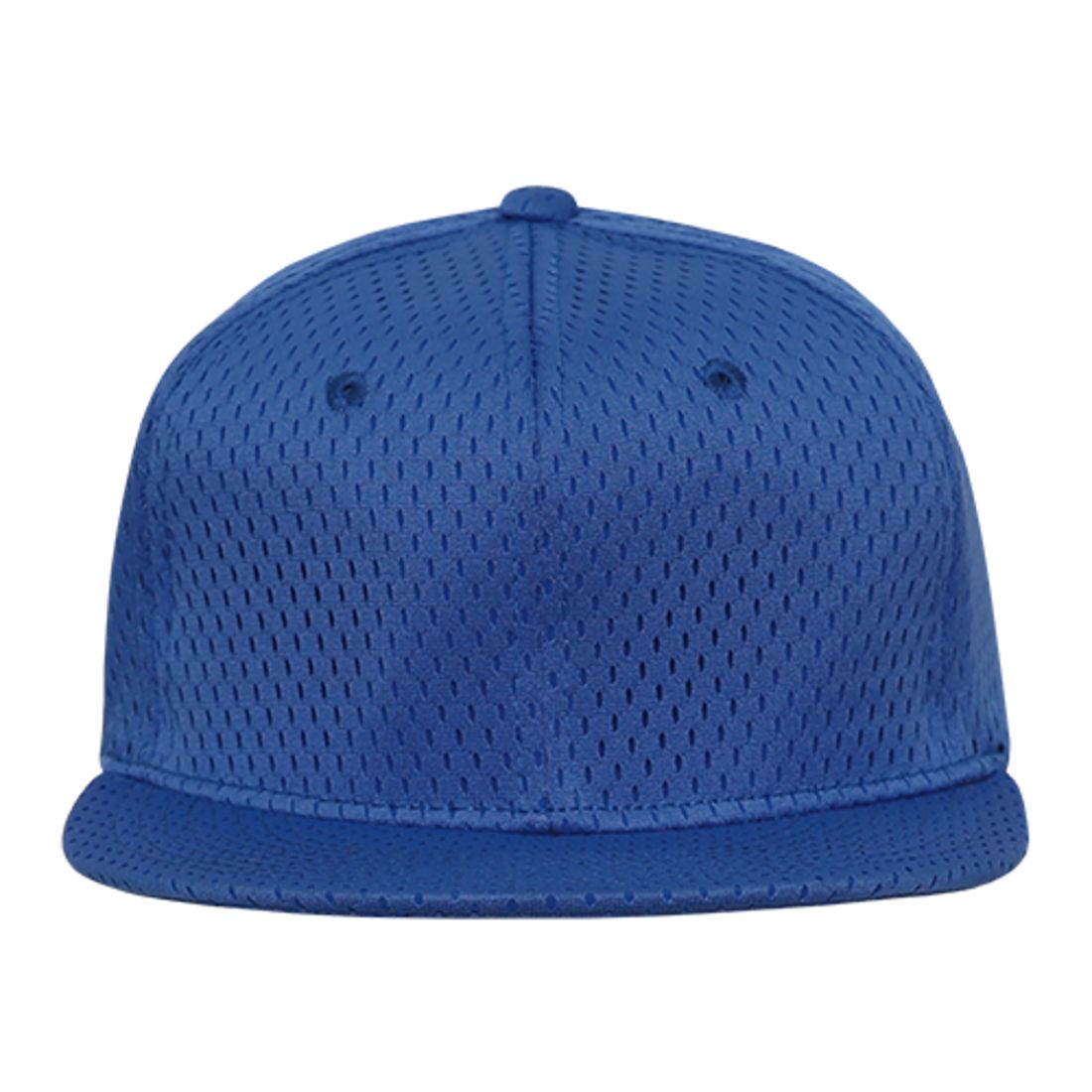 Decky 1128 High Profile Mesh Jersey Snapback Hats 6 Panel Flat Bill Caps Wholesale