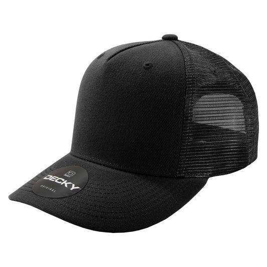 Decky 1145 Acyrlic High Profile Trucker Hats 5 Panel Baseball Caps Structured Wholesale - Star Hats & Embroidery