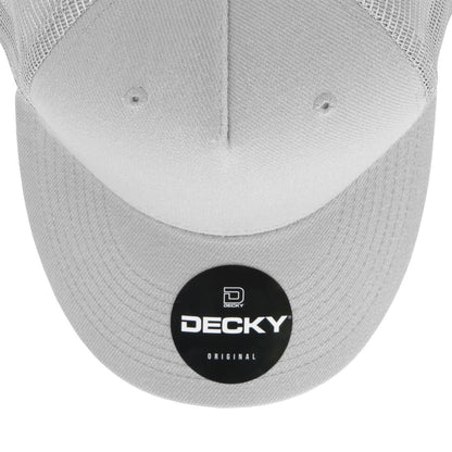 Decky 1145 Acyrlic High Profile Trucker Hats 5 Panel Baseball Caps Structured Wholesale