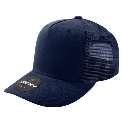 Decky 1145 Acyrlic High Profile Trucker Hats 5 Panel Baseball Caps Structured Wholesale