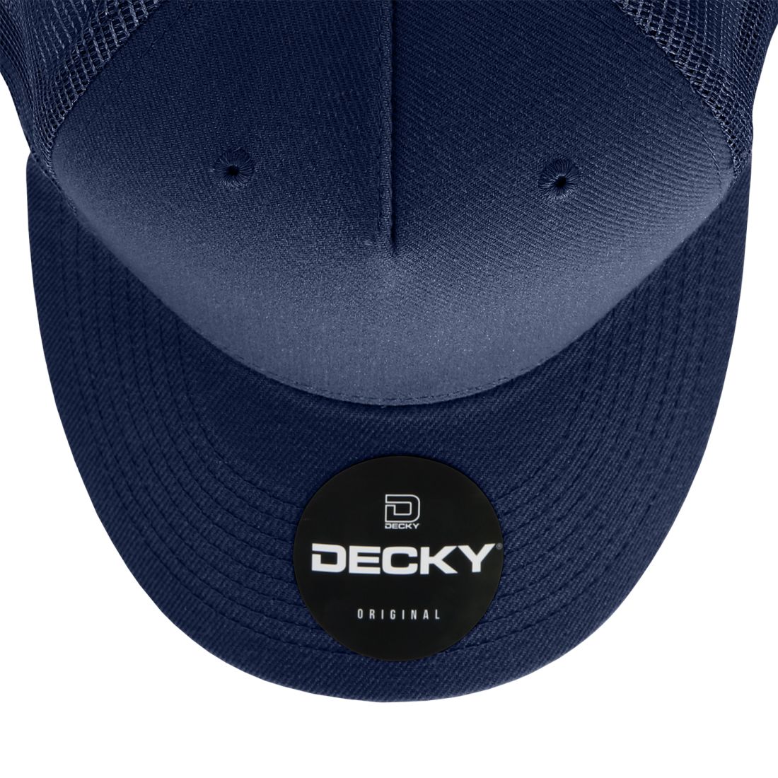 Decky 1145 Acyrlic High Profile Trucker Hats 5 Panel Baseball Caps Structured Wholesale