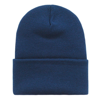 Decky 186 Long Knit Cuffed Beanies Ski Skull Winter Warm Hats Caps Blank Wholesale