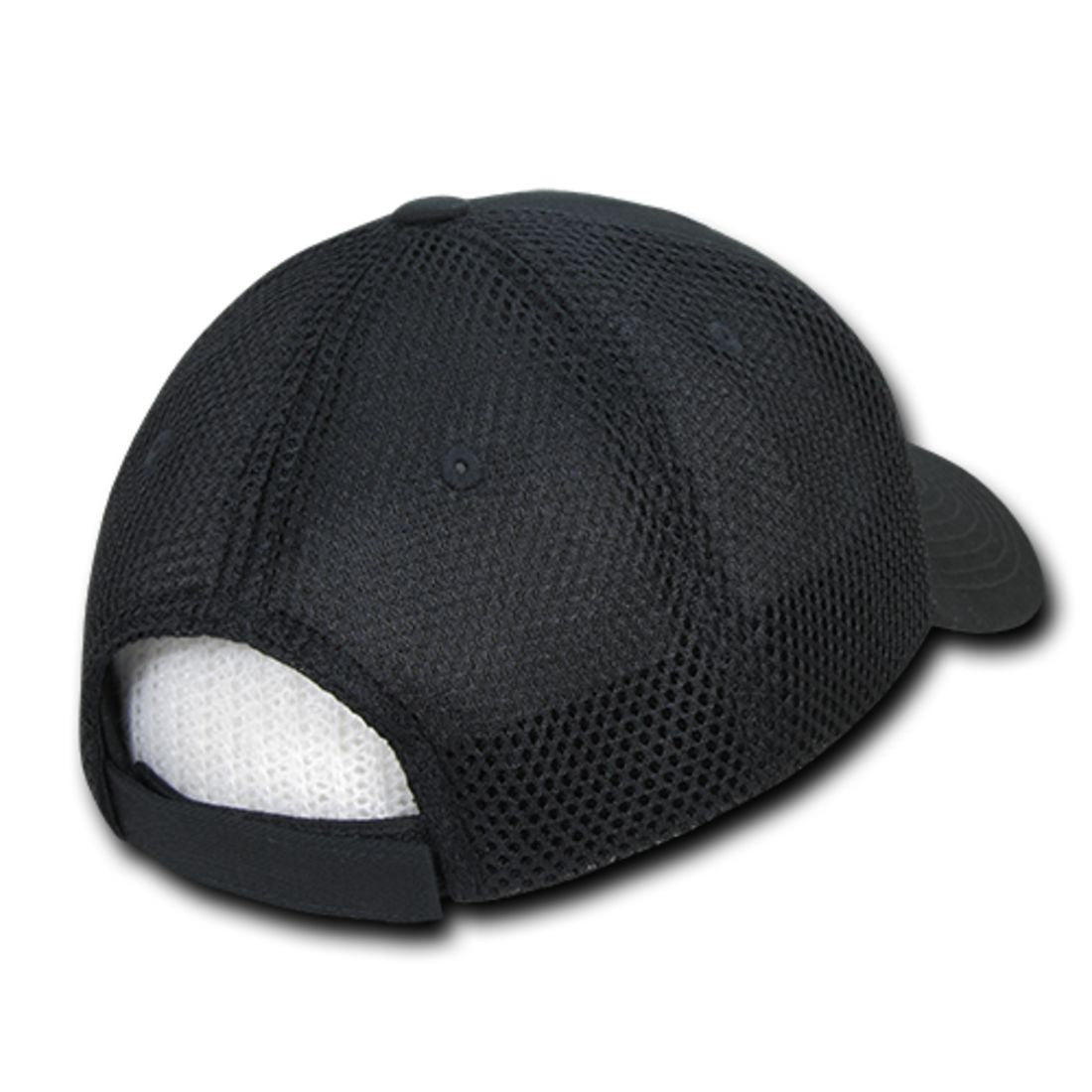 Decky 204 Air Mesh Trucker Hats Low Profile 6 Panel Curved Bill Baseball Caps Wholesale