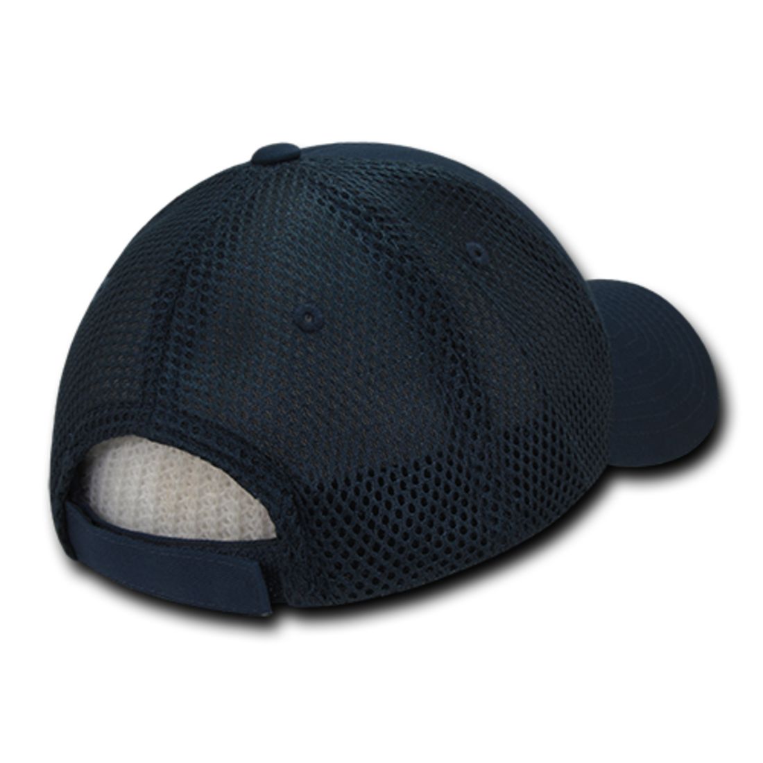 Decky 204 Air Mesh Trucker Hats Low Profile 6 Panel Curved Bill Baseball Caps Wholesale