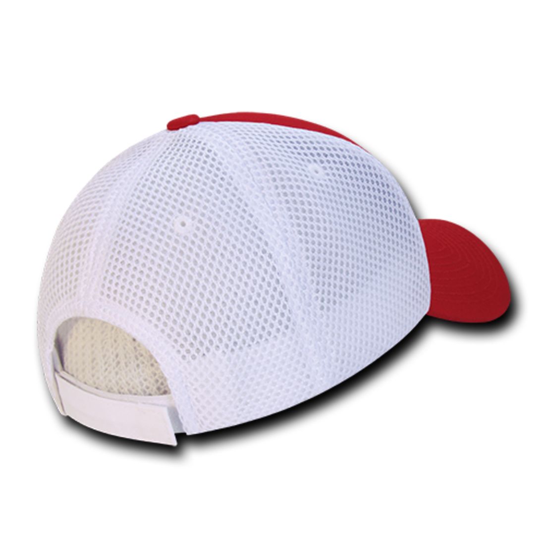 Decky 204 Air Mesh Trucker Hats Low Profile 6 Panel Curved Bill Baseball Caps Wholesale