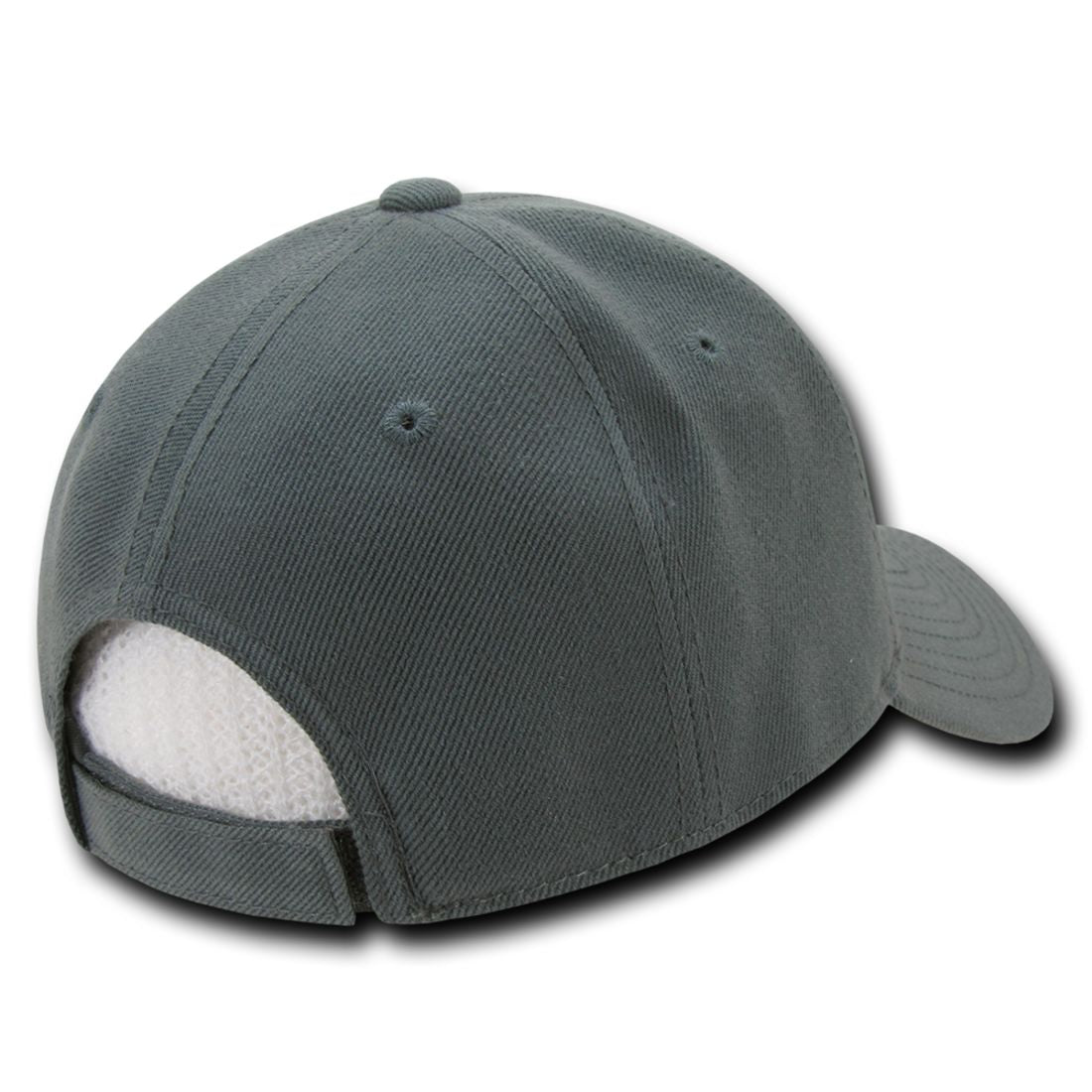 Decky 206 Low Profile Dad Hats 6 Panel Curved Bill Baseball Caps Structured Wholesale