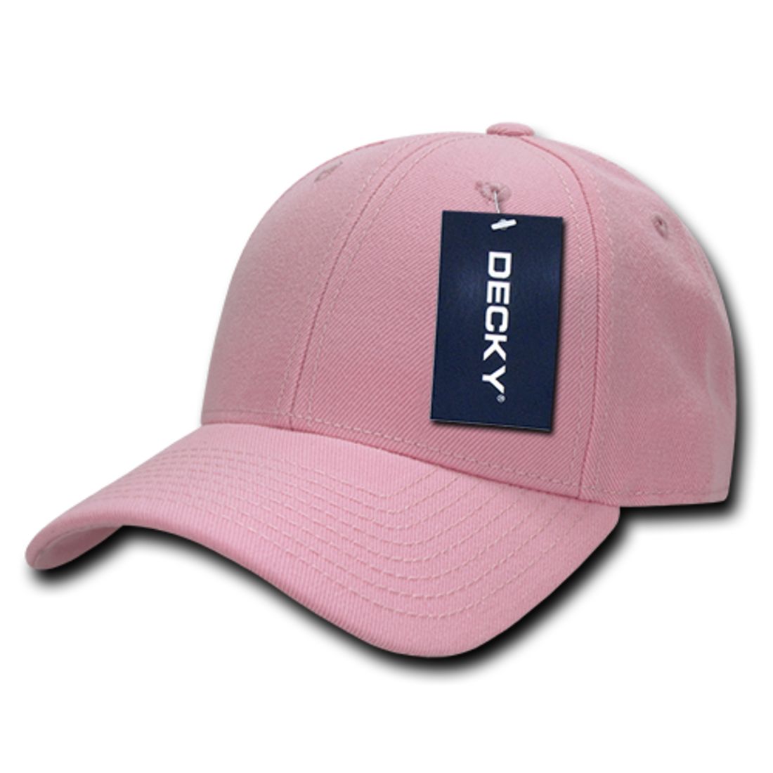 Decky 206 Low Profile Dad Hats 6 Panel Curved Bill Baseball Caps Structured Wholesale