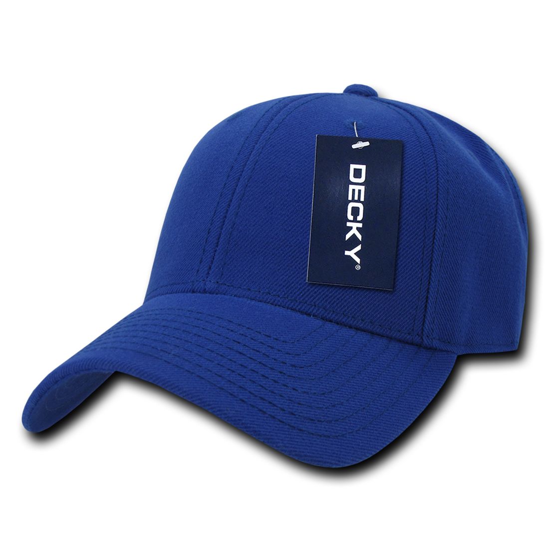 Decky 206 Low Profile Dad Hats 6 Panel Curved Bill Baseball Caps Structured Wholesale