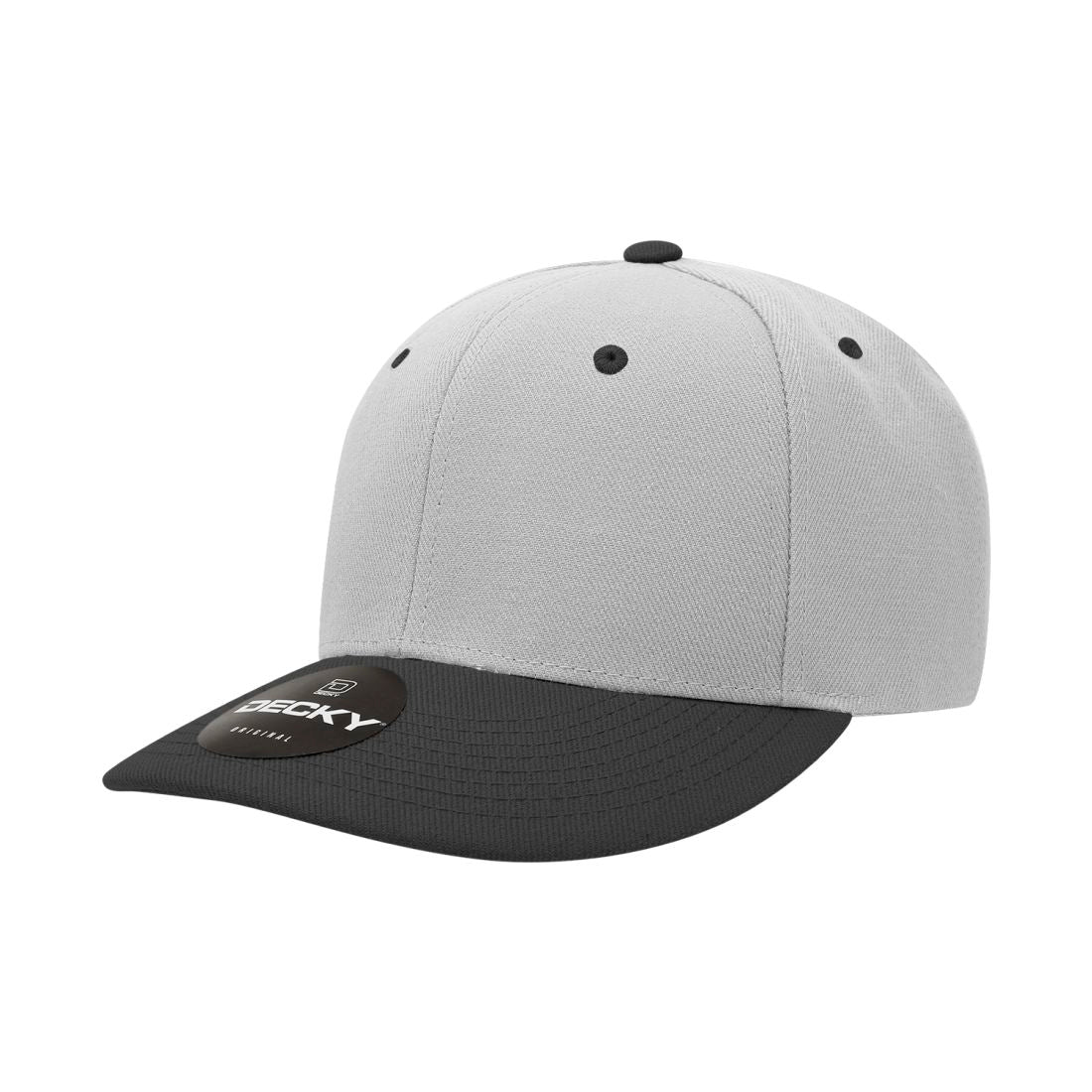 Decky Deluxe 207 Mid Profile Hats 6 Panel Curve Bill Polo Dad Baseball Caps Wholesale 