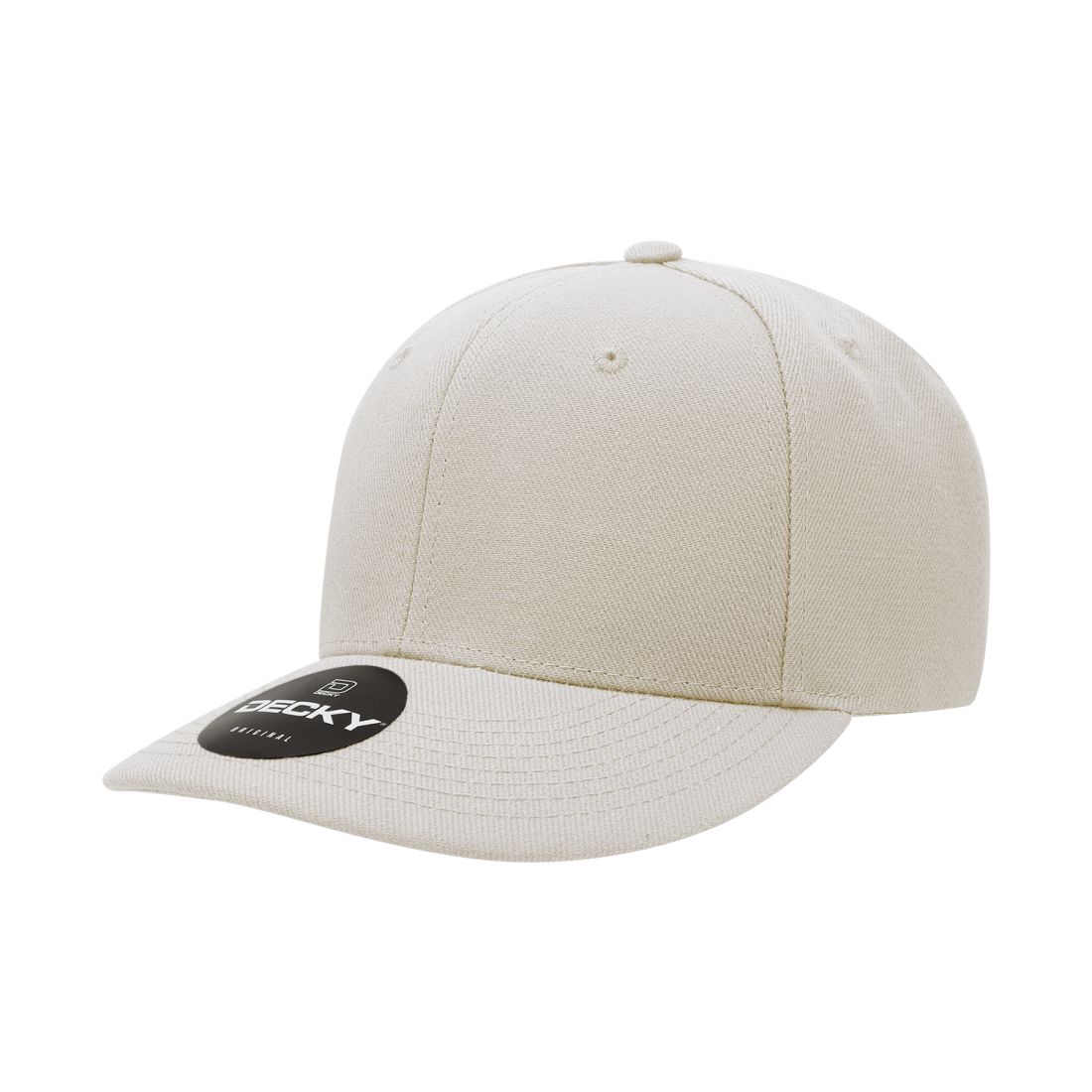Decky Deluxe 207 Mid Profile Hats 6 Panel Curve Bill Polo Dad Baseball Caps Wholesale 