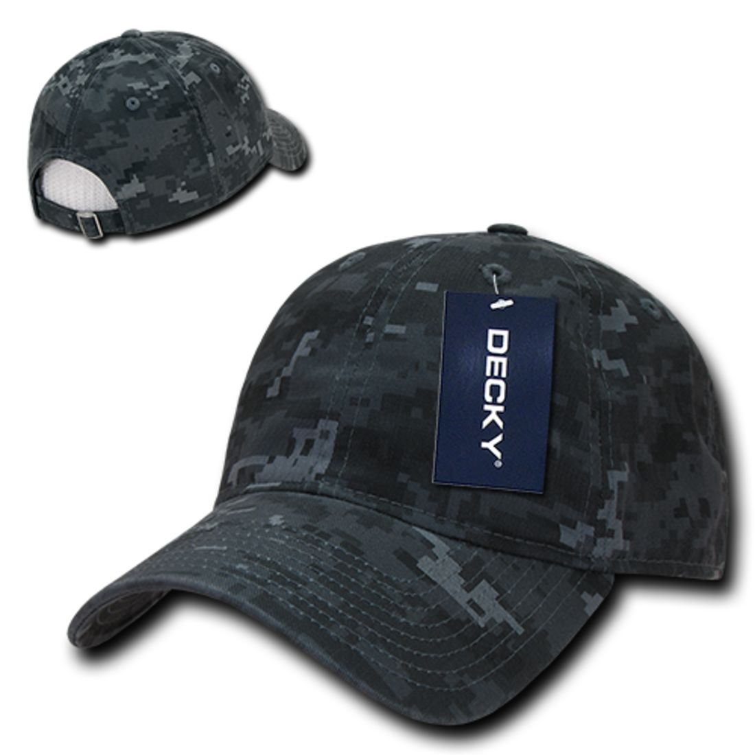 Decky 216 Relaxed Camouflage Dad Hats Low Profile 6 Panel  Curved Bill Caps Wholesale