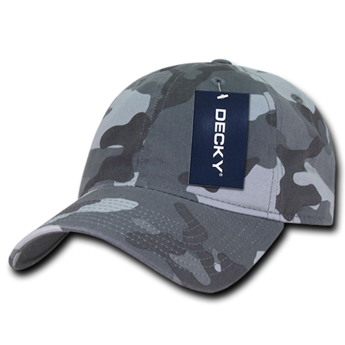 Decky 216 Relaxed Camouflage Dad Hats Low Profile 6 Panel  Curved Bill Caps Wholesale