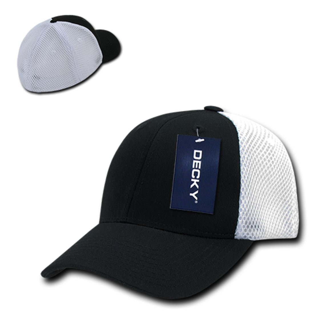 Decky 219 Aero Mesh Flex Hats Low Profile 6 Panel Baseball Caps Structured Wholesale