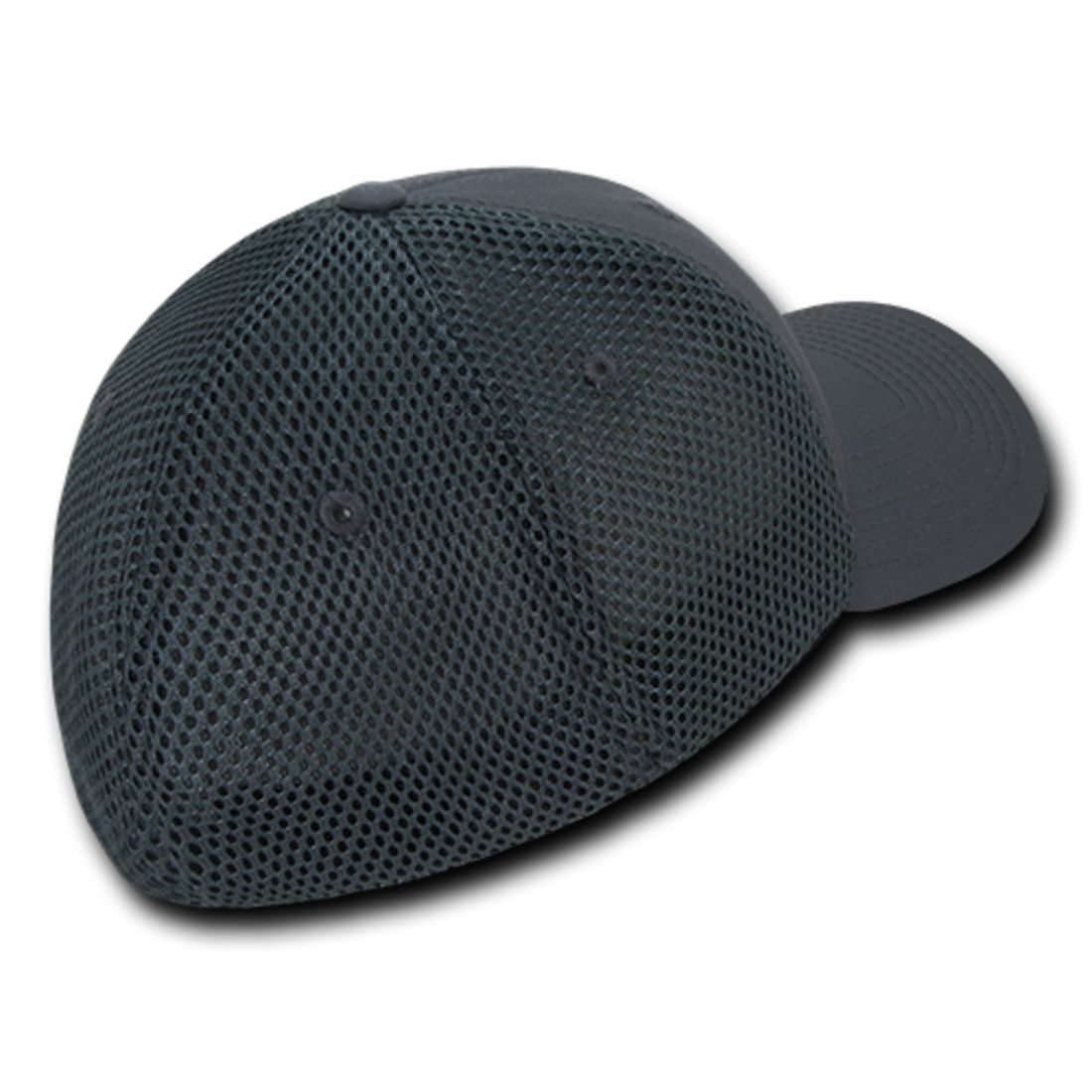 Decky 219 Aero Mesh Flex Hats Low Profile 6 Panel Baseball Caps Structured Wholesale