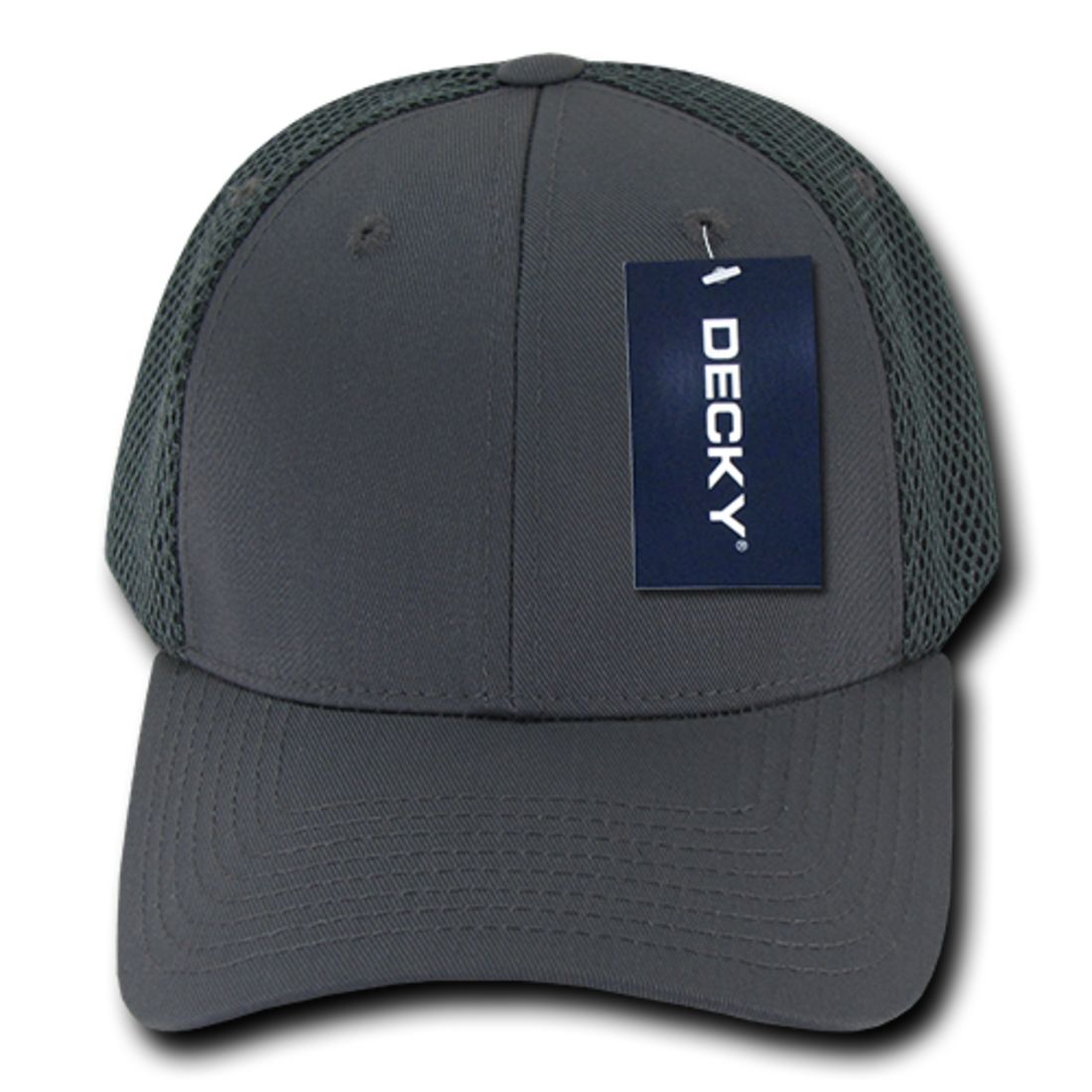 Decky 219 Aero Mesh Flex Hats Low Profile 6 Panel Baseball Caps Structured Wholesale