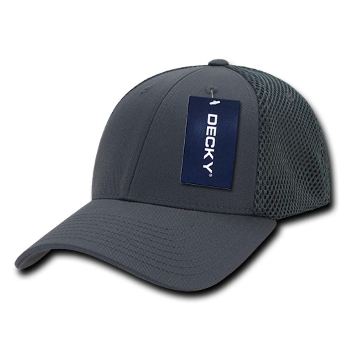 Decky 219 Aero Mesh Flex Hats Low Profile 6 Panel Baseball Caps Structured Wholesale