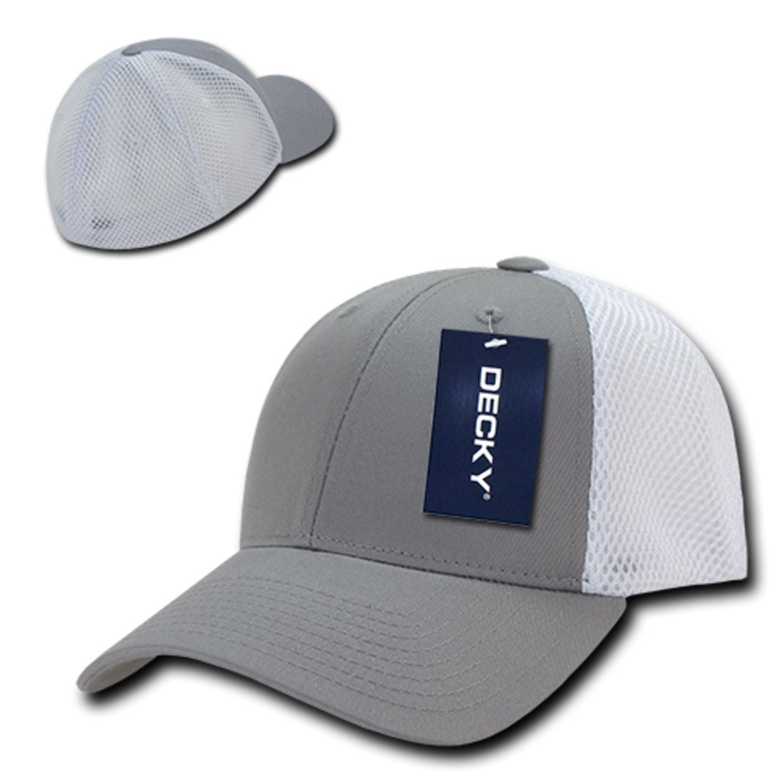 Decky 219 Aero Mesh Flex Hats Low Profile 6 Panel Baseball Caps Structured Wholesale