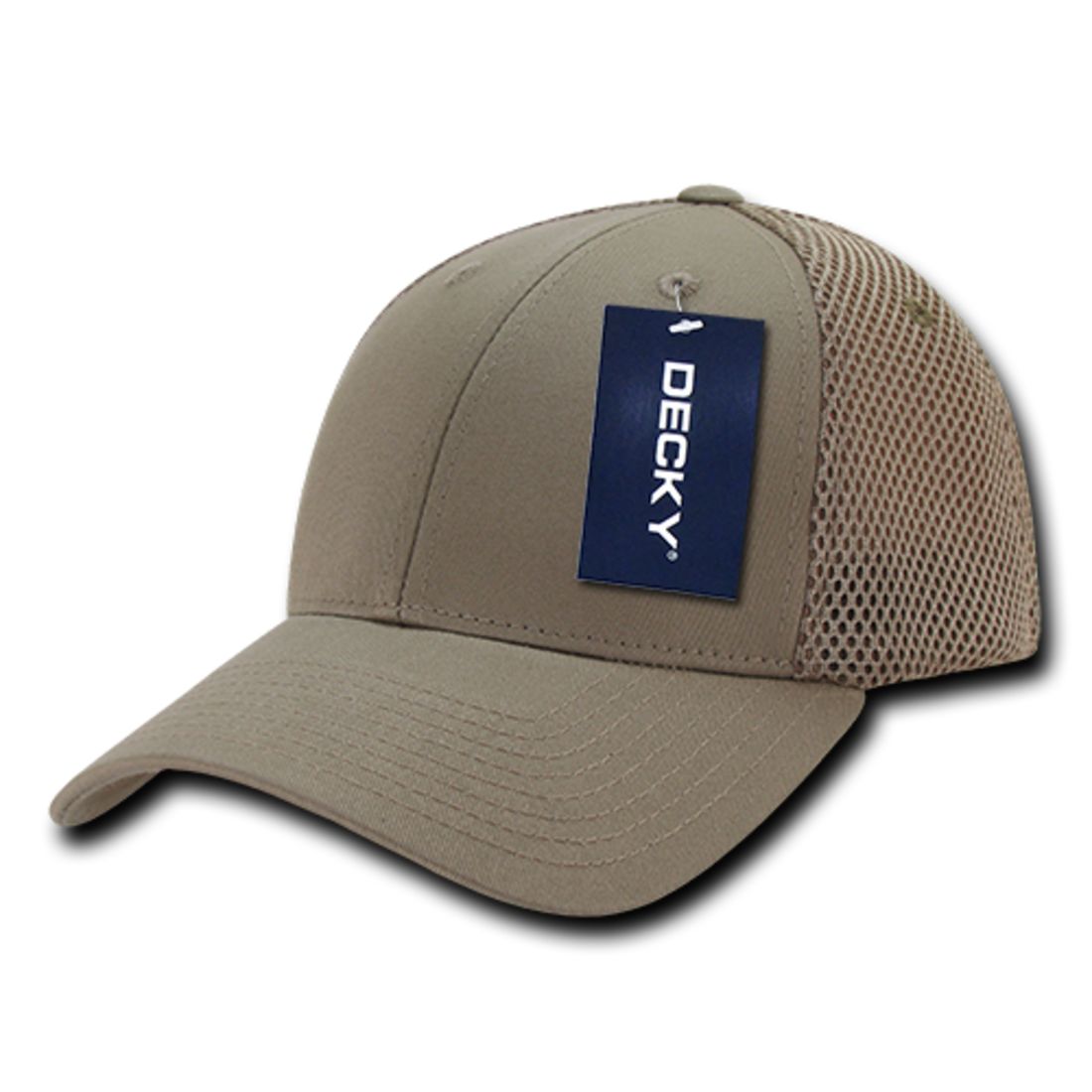 Decky 219 Aero Mesh Flex Hats Low Profile 6 Panel Baseball Caps Structured Wholesale